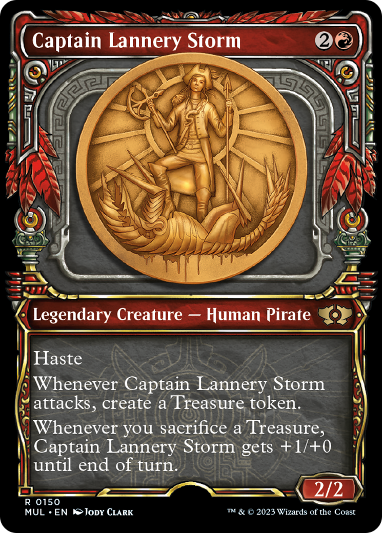 Captain Lannery Storm (Halo Foil) [Multiverse Legends] | Tables and Towers