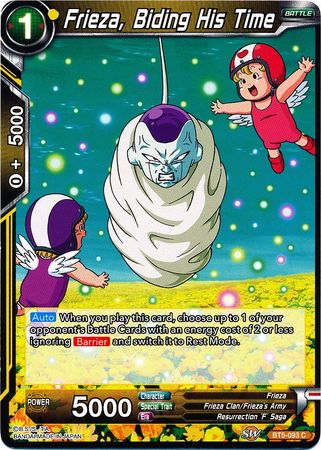 Frieza, Biding His Time (BT5-093) [Miraculous Revival] | Tables and Towers