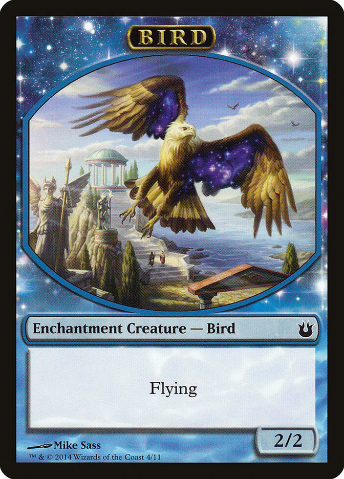 Bird Token (4/11) [Born of the Gods Tokens] | Tables and Towers