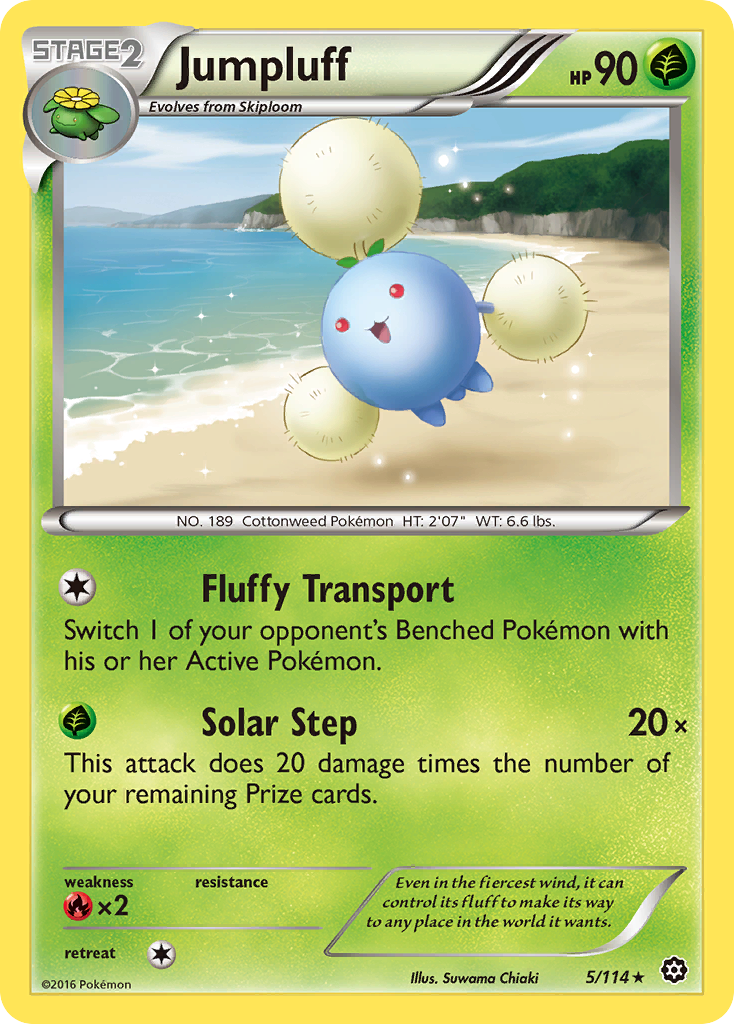 Jumpluff (5/114) [XY: Steam Siege] | Tables and Towers