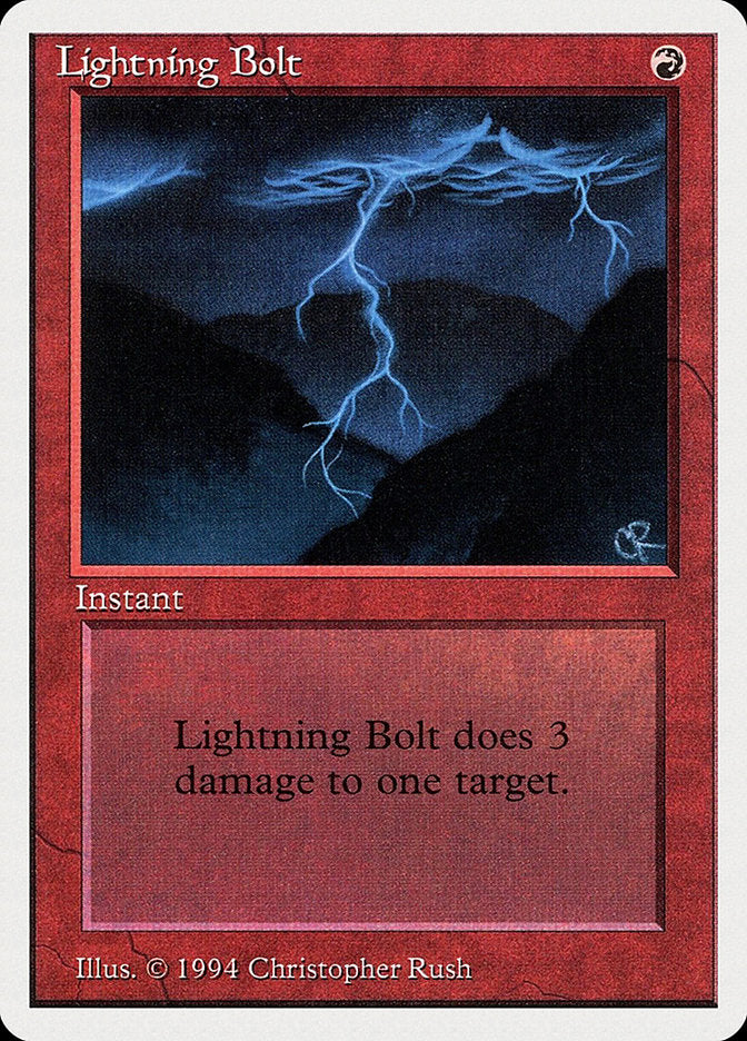 Lightning Bolt [Summer Magic / Edgar] | Tables and Towers