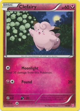 Clefairy (13/30) [XY: Trainer Kit 1 - Wigglytuff] | Tables and Towers