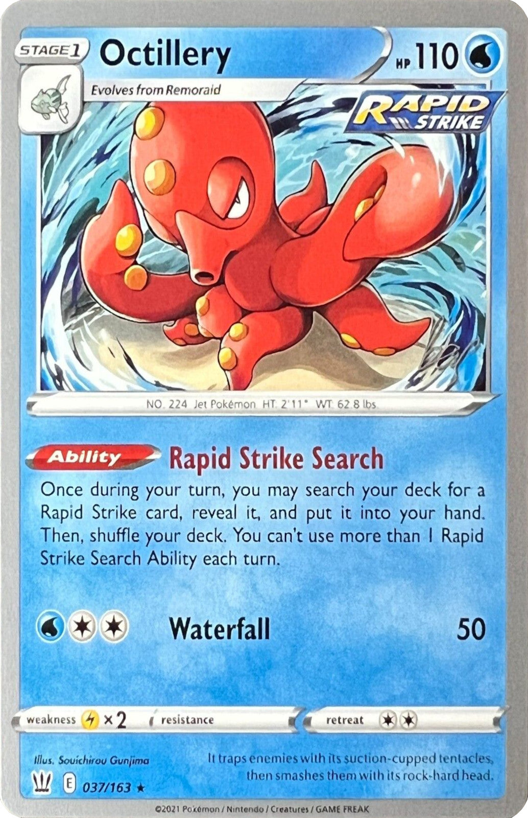 Octillery (037/163) (Cheryl Again - Sebastian Lashmet) [World Championships 2022] | Tables and Towers