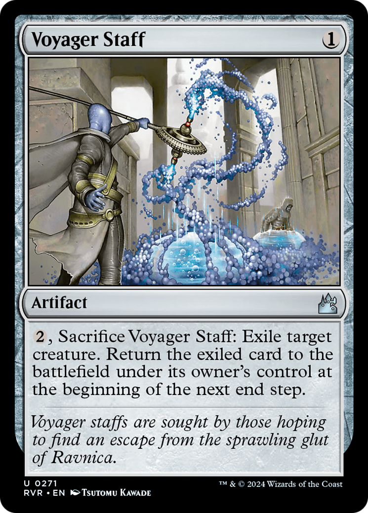 Voyager Staff [Ravnica Remastered] | Tables and Towers