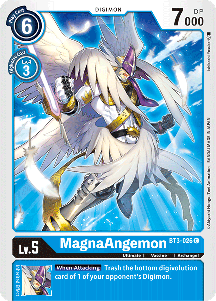 MagnaAngemon [BT3-026] [Release Special Booster Ver.1.5] | Tables and Towers