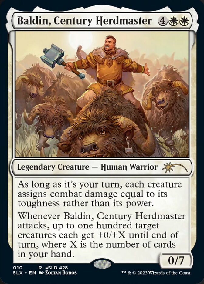 Baldin, Century Herdmaster [Secret Lair: Universes Within] | Tables and Towers