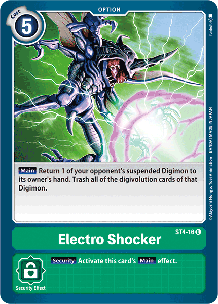 Electro Shocker [ST4-16] [Starter Deck: Giga Green] | Tables and Towers