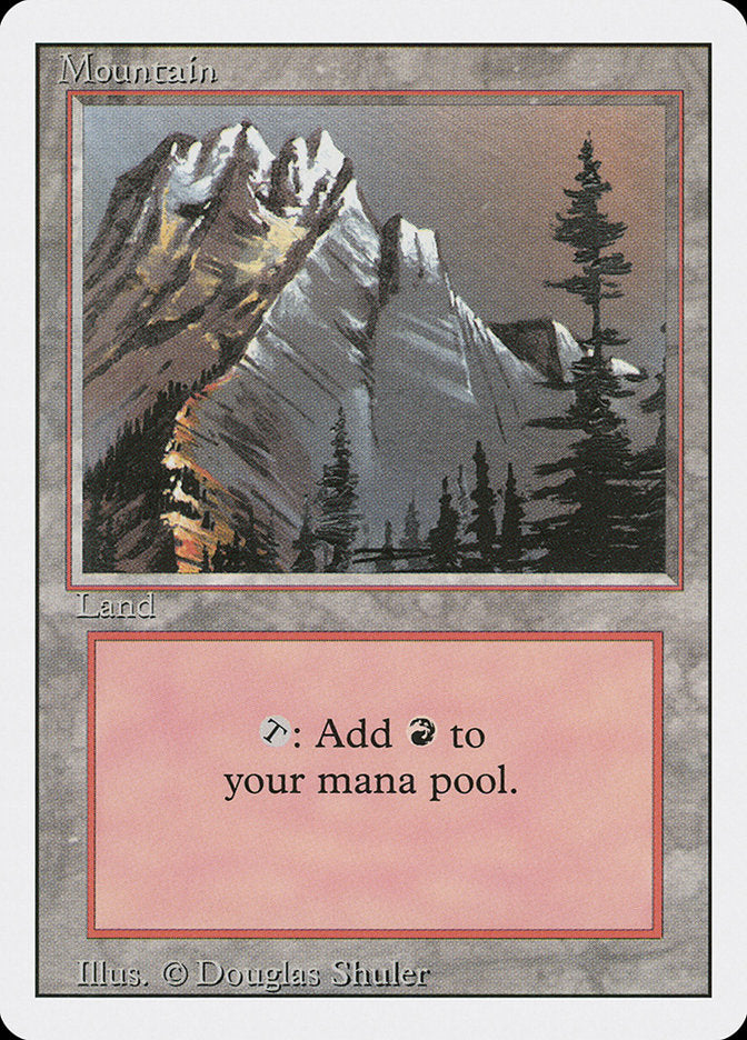 Mountain (Snow Top / Highest Point on Left) [Revised Edition] | Tables and Towers