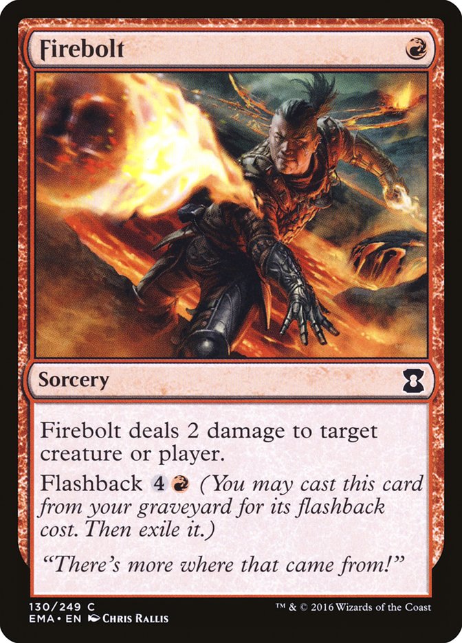 Firebolt [Eternal Masters] | Tables and Towers