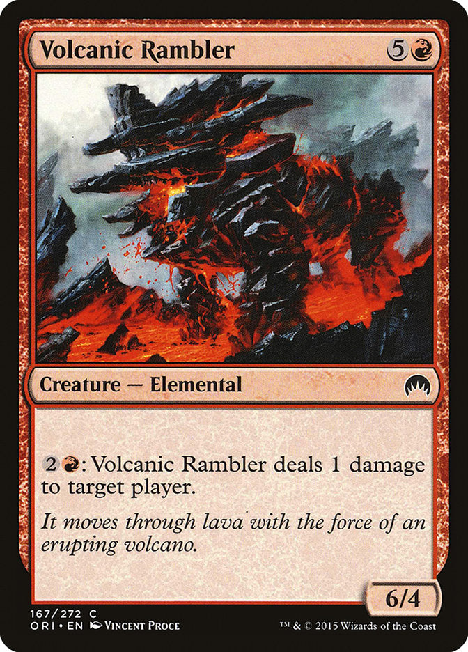 Volcanic Rambler [Magic Origins] | Tables and Towers