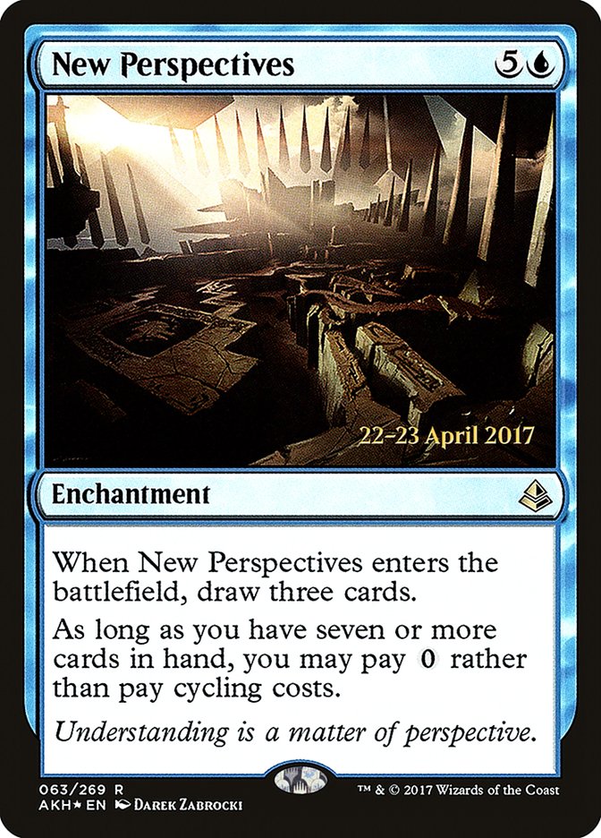 New Perspectives [Amonkhet Prerelease Promos] | Tables and Towers