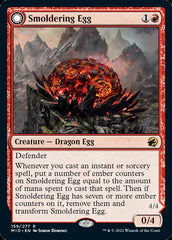 Smoldering Egg // Ashmouth Dragon [Innistrad: Midnight Hunt] | Tables and Towers