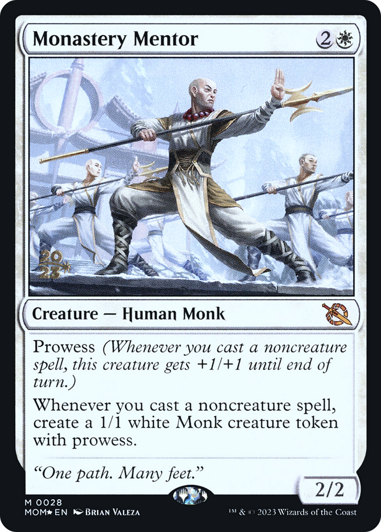 Monastery Mentor [March of the Machine Prerelease Promos] | Tables and Towers