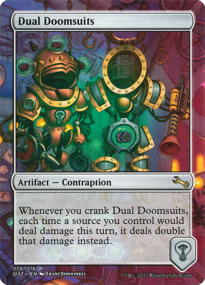 Dual Doomsuits [Unstable] | Tables and Towers