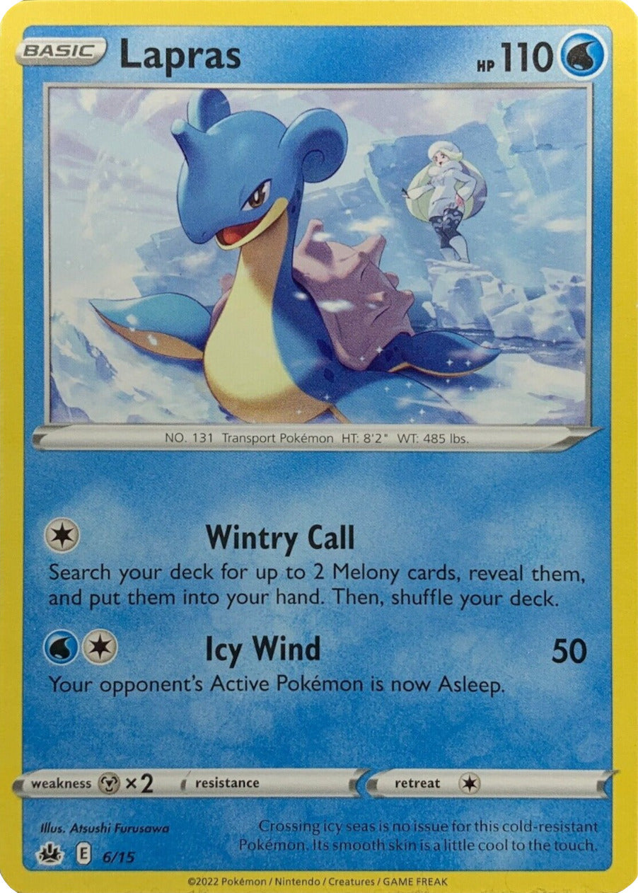 Lapras (6/15) [McDonald's Promos: Match Battle] | Tables and Towers