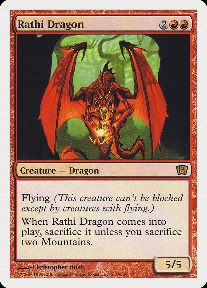 Rathi Dragon [Ninth Edition] | Tables and Towers