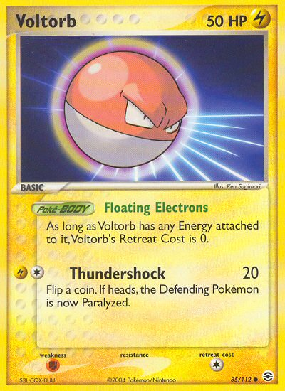 Voltorb (85/112) [EX: FireRed & LeafGreen] | Tables and Towers