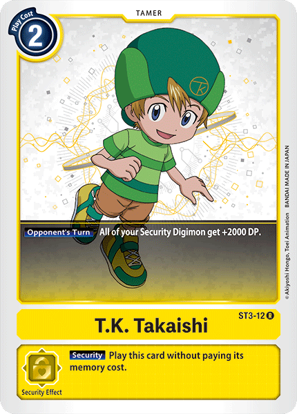 T.K. Takaishi [ST3-12] [Starter Deck: Heaven's Yellow] | Tables and Towers