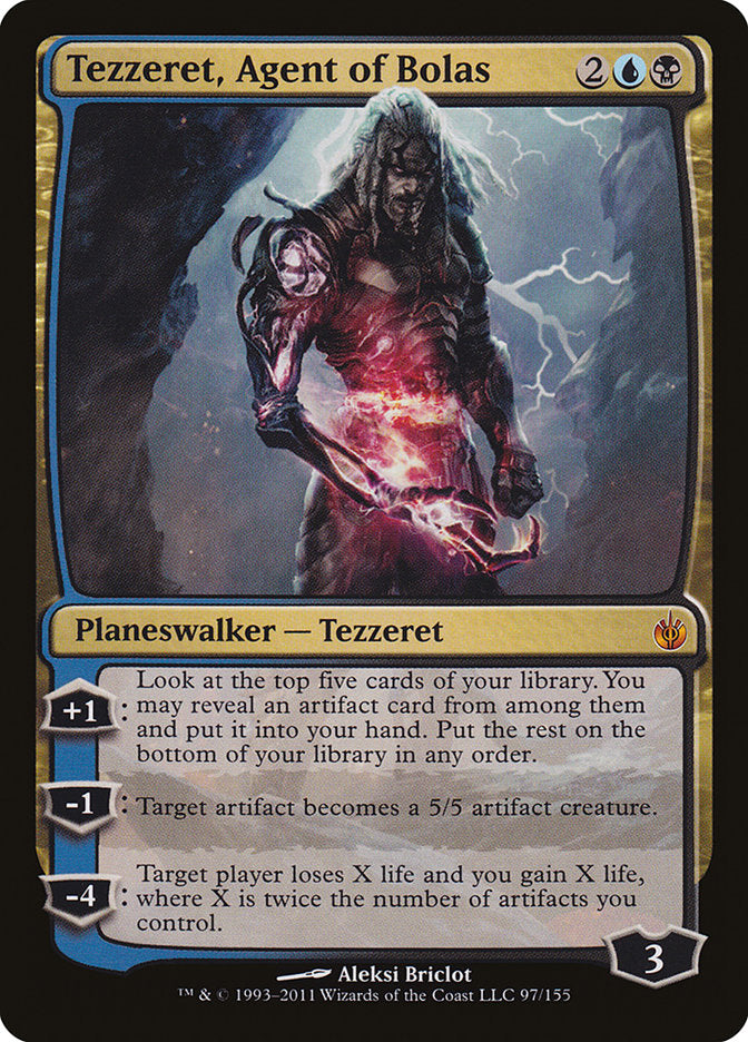 Tezzeret, Agent of Bolas [Mirrodin Besieged] | Tables and Towers