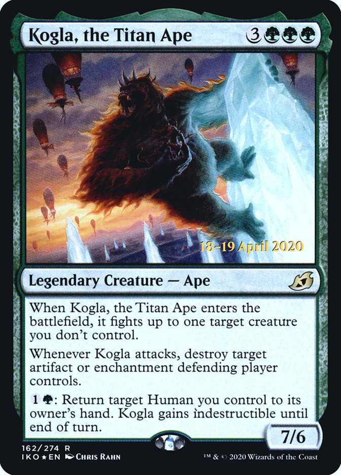 Kogla, the Titan Ape [Ikoria: Lair of Behemoths Prerelease Promos] | Tables and Towers