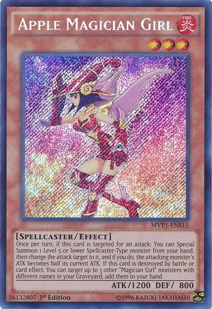 Apple Magician Girl [MVP1-ENS15] Secret Rare | Tables and Towers