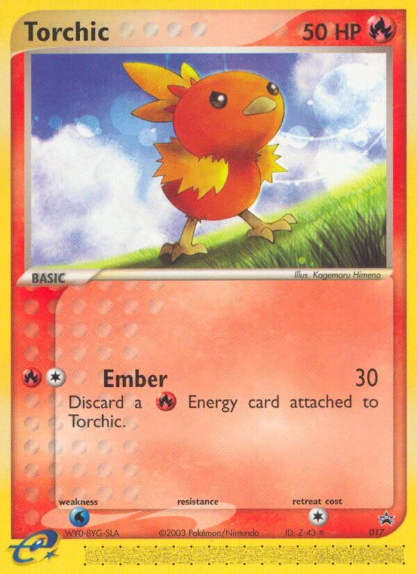 Torchic (017) [Nintendo: Black Star Promos] | Tables and Towers