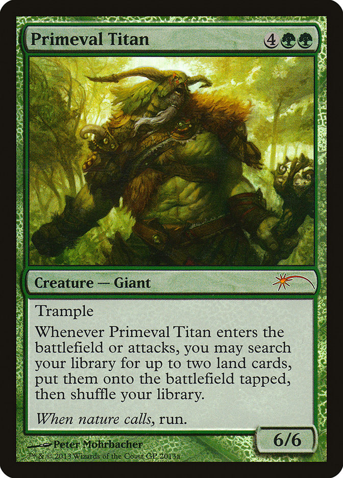 Primeval Titan (Grand Prix) [Grand Prix Promos] | Tables and Towers