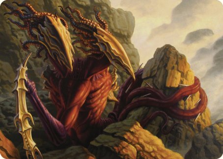 Two-Headed Sliver Art Card [Commander Masters Art Series] | Tables and Towers