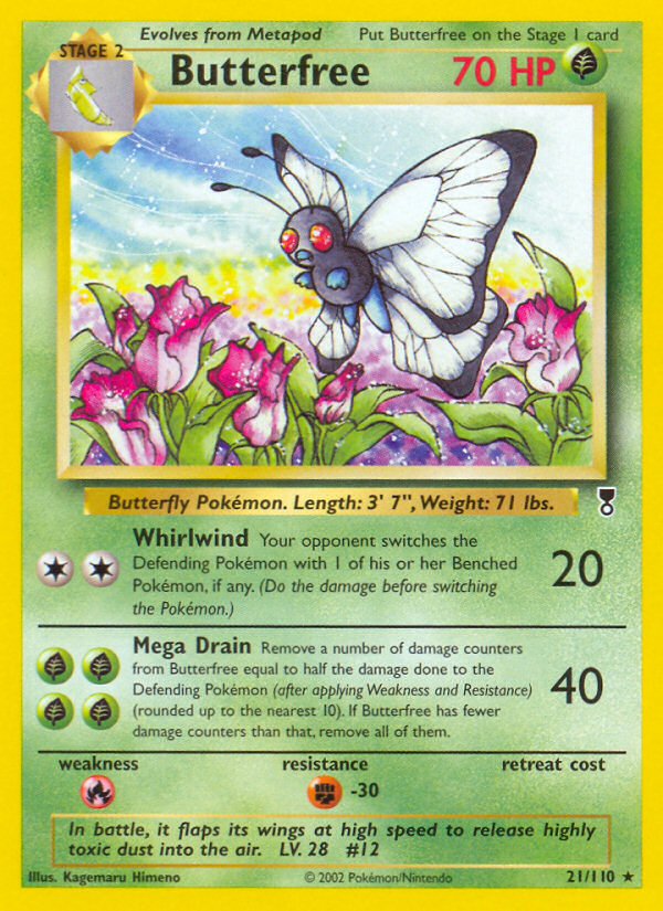 Butterfree (21/110) [Legendary Collection] | Tables and Towers