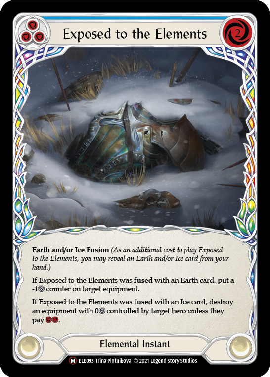 Exposed to the Elements [U-ELE093] (Tales of Aria Unlimited)  Unlimited Rainbow Foil | Tables and Towers