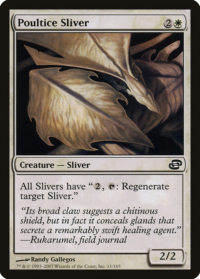 Poultice Sliver [Planar Chaos] | Tables and Towers