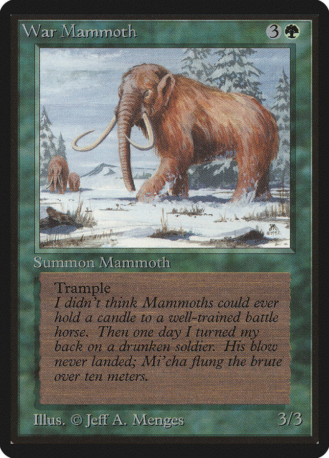 War Mammoth [Beta Edition] | Tables and Towers