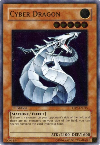 Cyber Dragon [CRV-EN015] Ultimate Rare | Tables and Towers