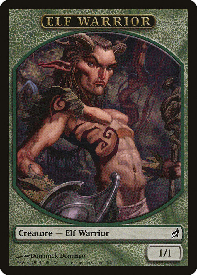 Elf Warrior Token [Lorwyn Tokens] | Tables and Towers