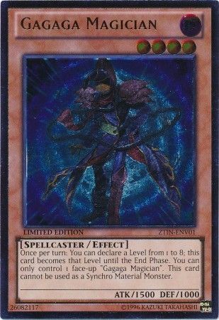 Gagaga Magician [ZTIN-ENV01] Ultimate Rare | Tables and Towers