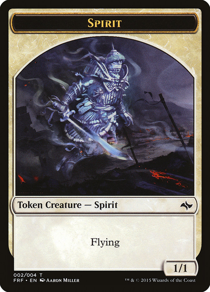 Spirit Token [Fate Reforged Tokens] | Tables and Towers