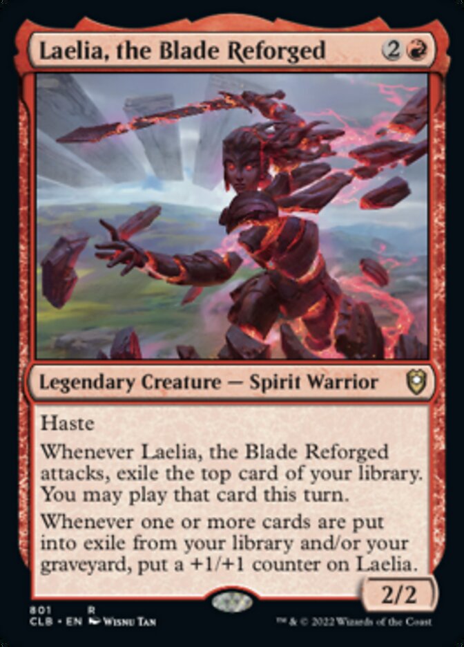 Laelia, the Blade Reforged [Commander Legends: Battle for Baldur's Gate] | Tables and Towers