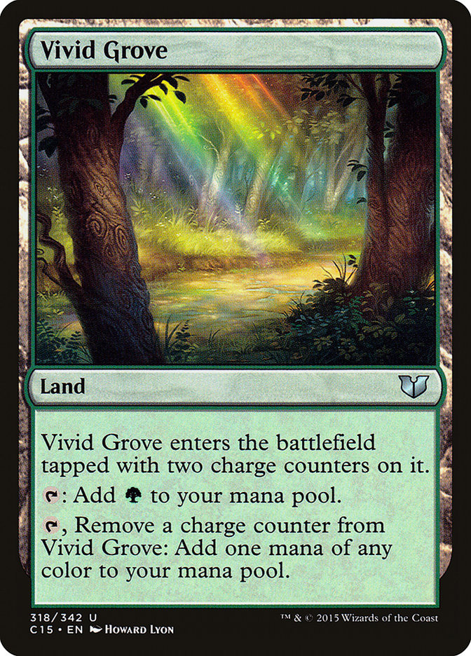 Vivid Grove [Commander 2015] | Tables and Towers