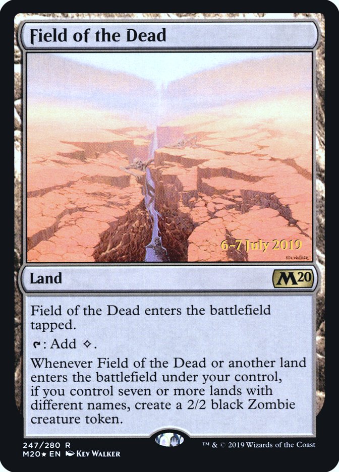 Field of the Dead [Core Set 2020 Prerelease Promos] | Tables and Towers