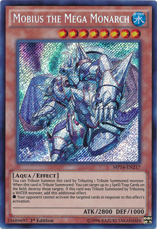 Mobius the Mega Monarch [MP14-EN217] Secret Rare | Tables and Towers