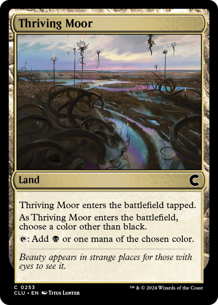 Thriving Moor [Ravnica: Clue Edition] | Tables and Towers