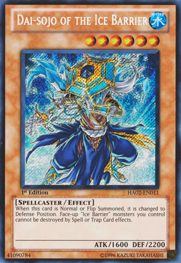 Dai-sojo of the Ice Barrier [HA02-EN011] Secret Rare | Tables and Towers