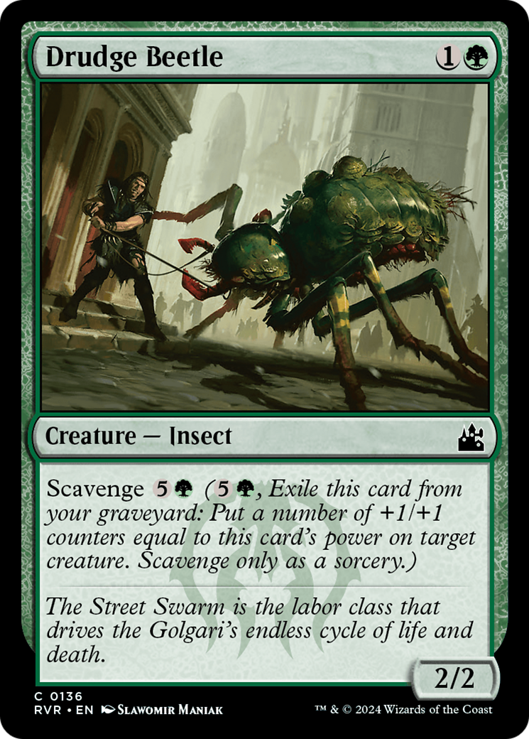 Drudge Beetle [Ravnica Remastered] | Tables and Towers