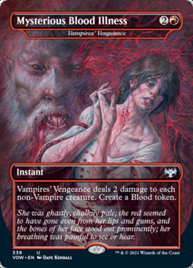 Vampires' Vengeance - Mysterious Blood Illness [Innistrad: Crimson Vow] | Tables and Towers