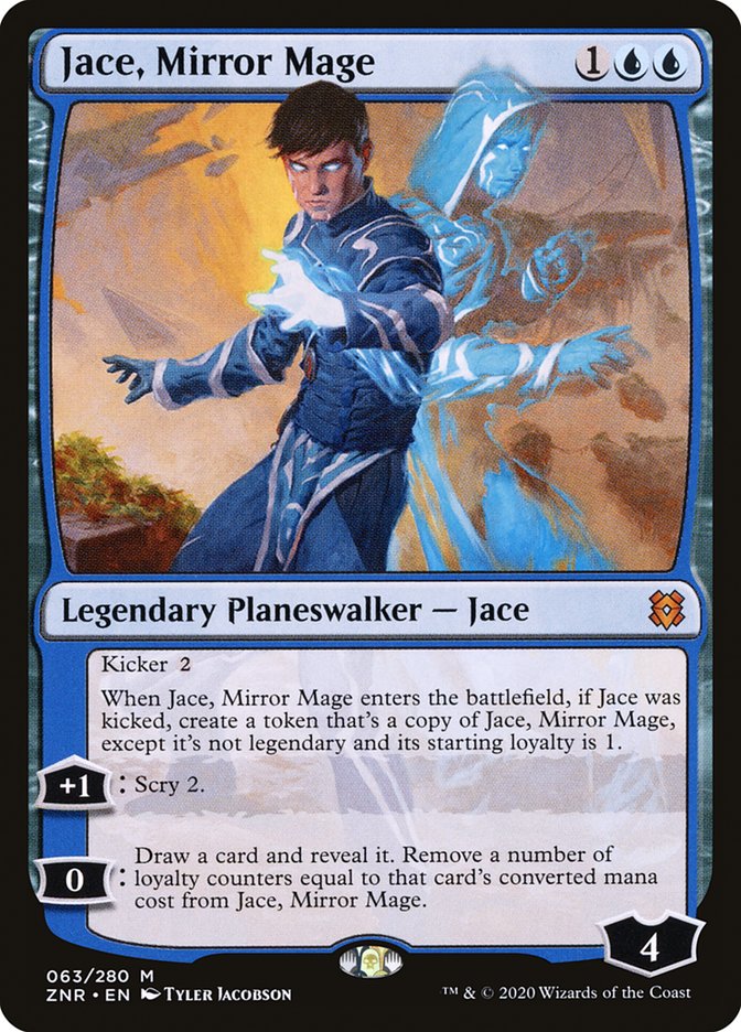 Jace, Mirror Mage [Zendikar Rising] | Tables and Towers