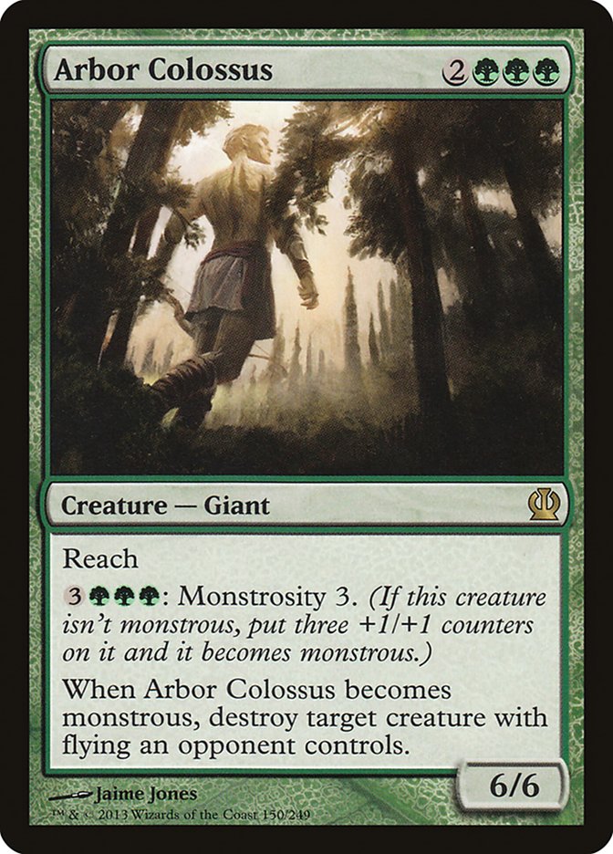 Arbor Colossus [Theros] | Tables and Towers