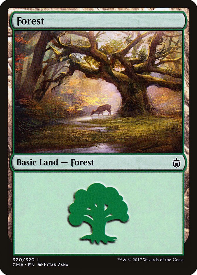 Forest (320) [Commander Anthology] | Tables and Towers