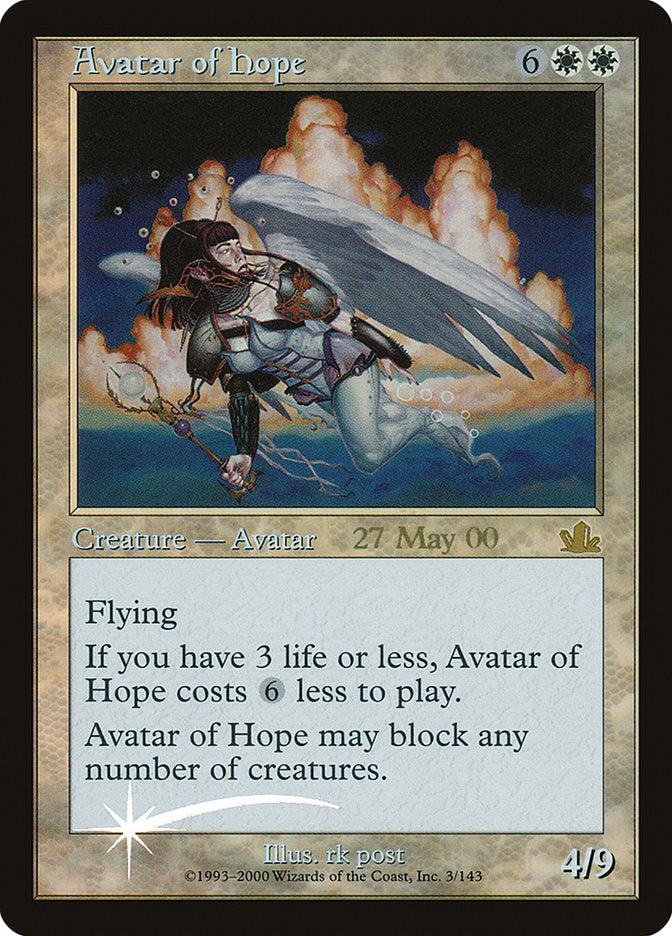 Avatar of Hope [Prophecy Promos] | Tables and Towers