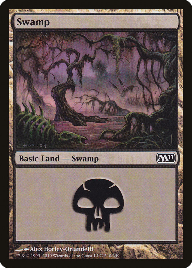 Swamp (240) [Magic 2011] | Tables and Towers