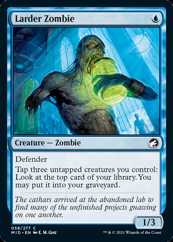 Larder Zombie [Innistrad: Midnight Hunt] | Tables and Towers